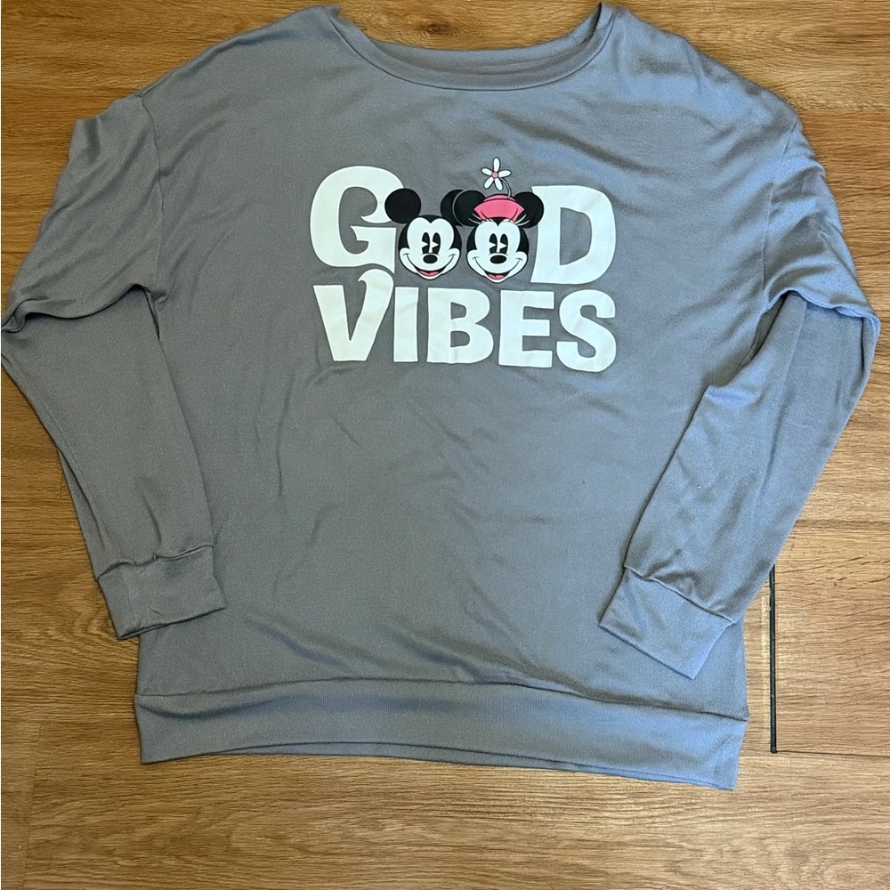Disney Mickey Mouse Gray Sweatshirt